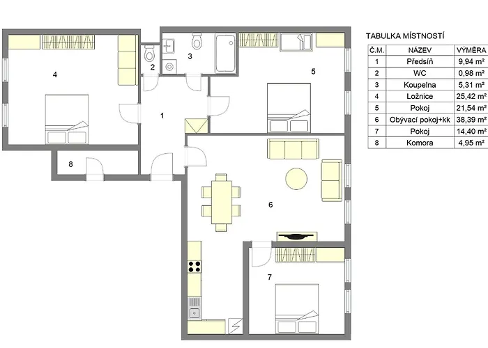 Luxury Three-bedroom *